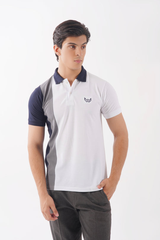 Deluxe White Chic Polo