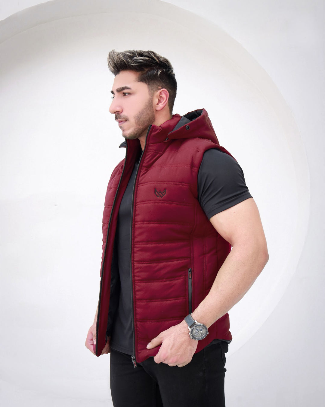 Men's red vest