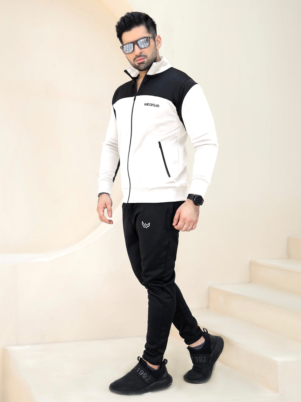 Active Streetwear Winter - White/Black