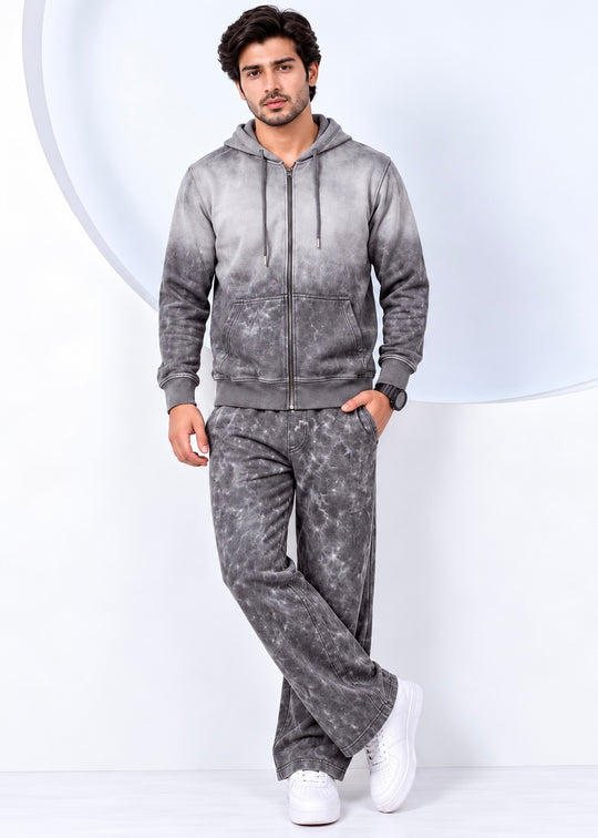Premium StoneWash - 100% Cotton Fleece Tracksuit