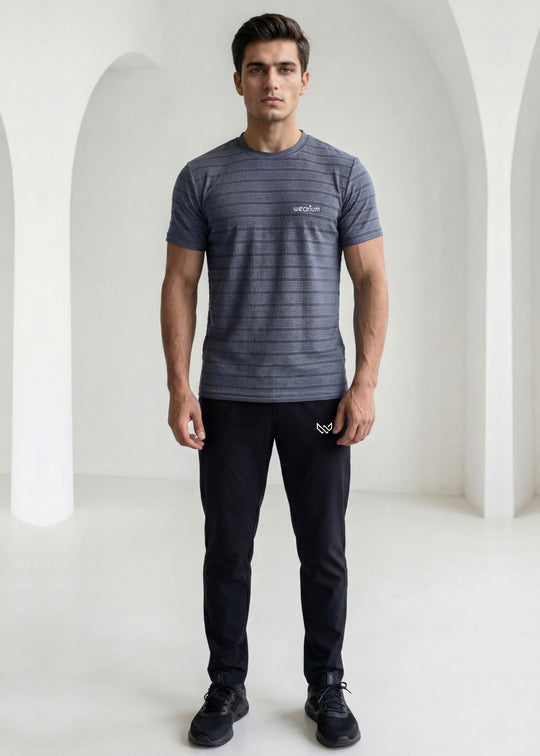 Imported Popcorn Knit - Zinc Tracksuit