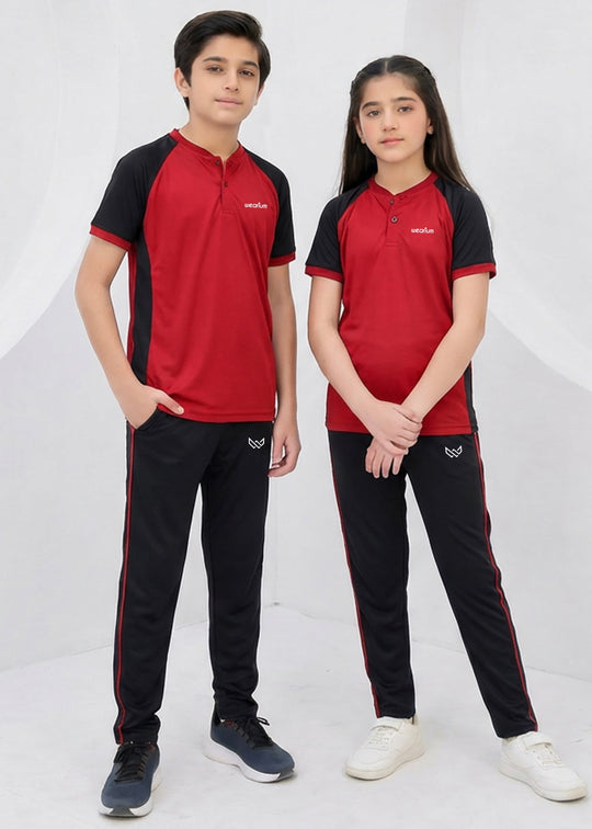 Red Fusion - Kids Dri-Fit