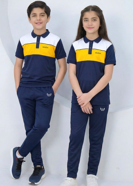 Sunburst Navy - Kids Dri-Fit