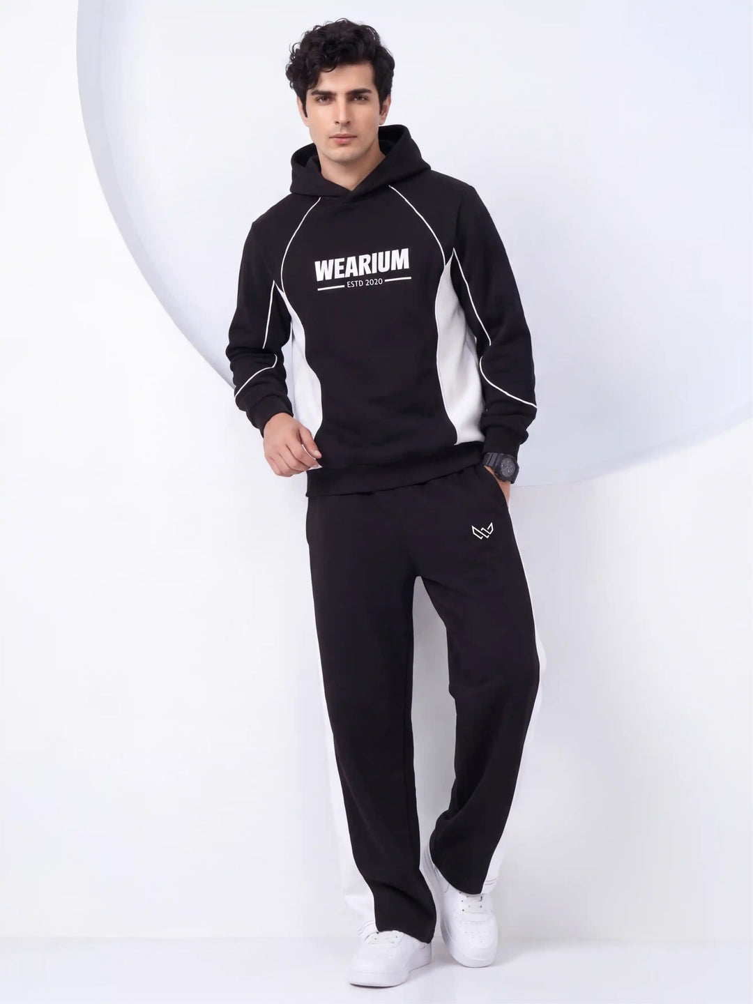 Nightfall - B/W Contrast Tracksuit