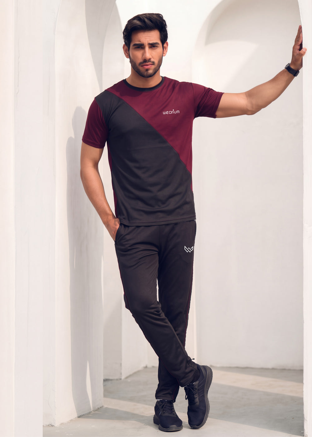 Maroon Max - Dri-Fit Tracksuit