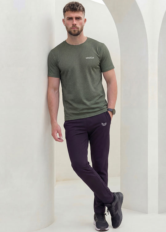 Imported Mesh Grid - Forest Green Tracksuit