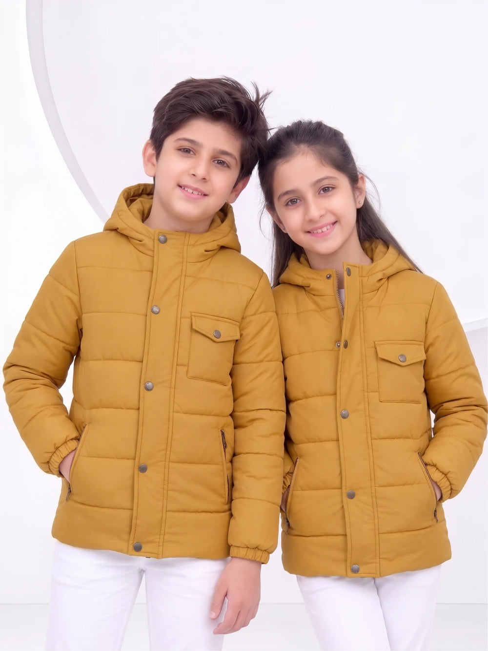 Mustard Bomber Jacket - Kids