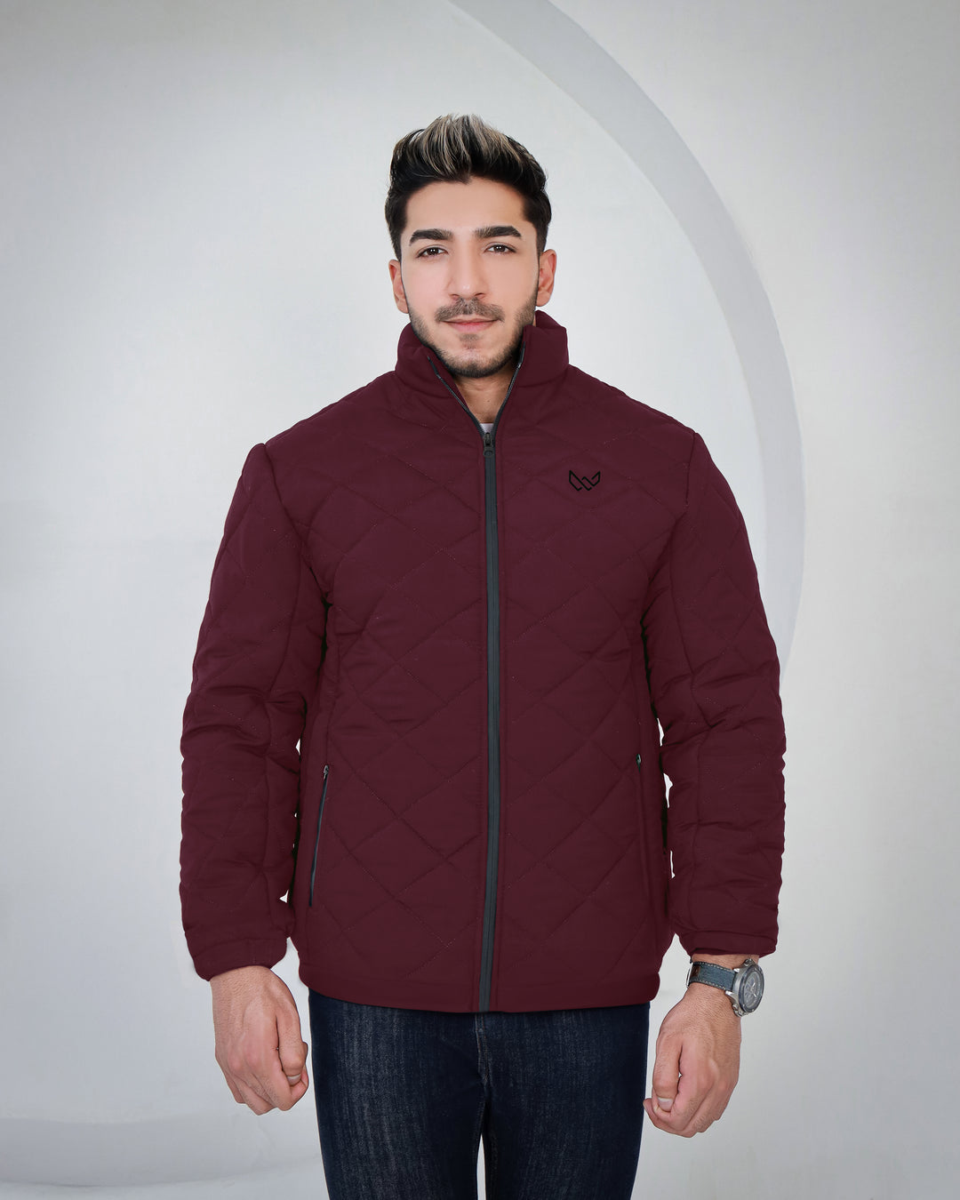 Bubble Jacket - Maroon