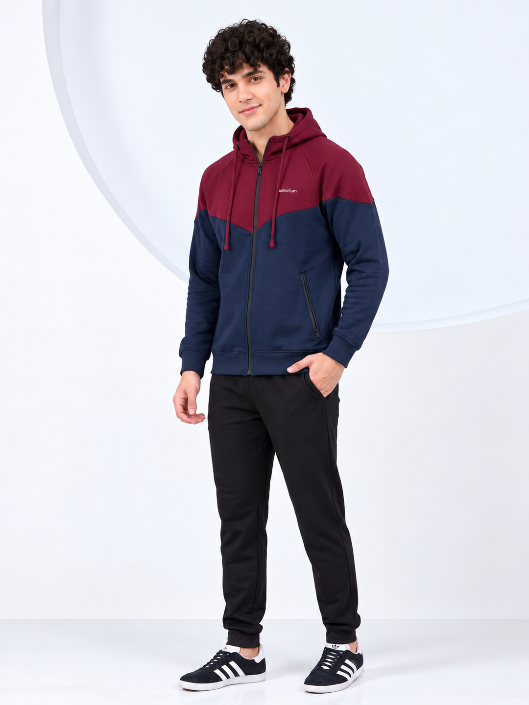 DualTone Hoodie - Premium Cotton Fleece