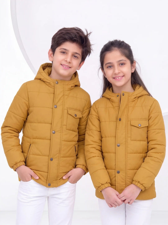 Mustard Bomber Jacket - Kids