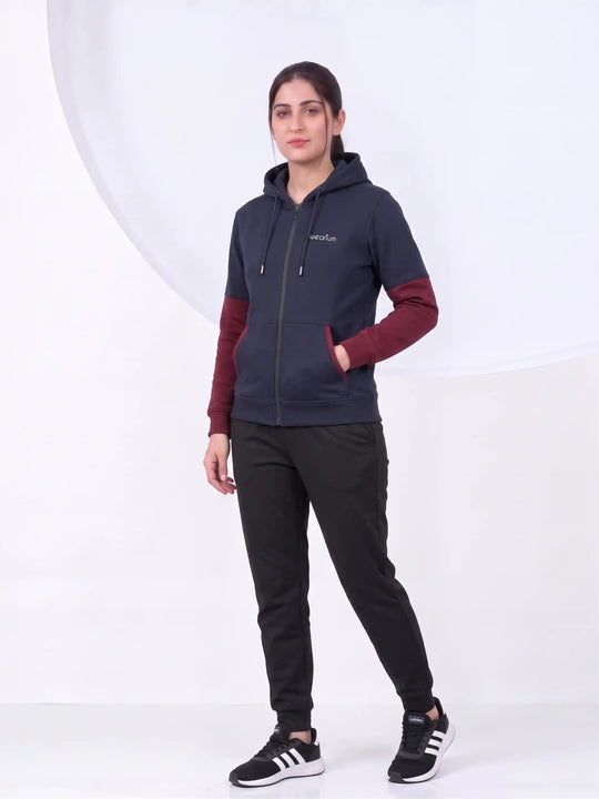 W - Urban Duo Premium Cotton – Navy Blue & Burgundy