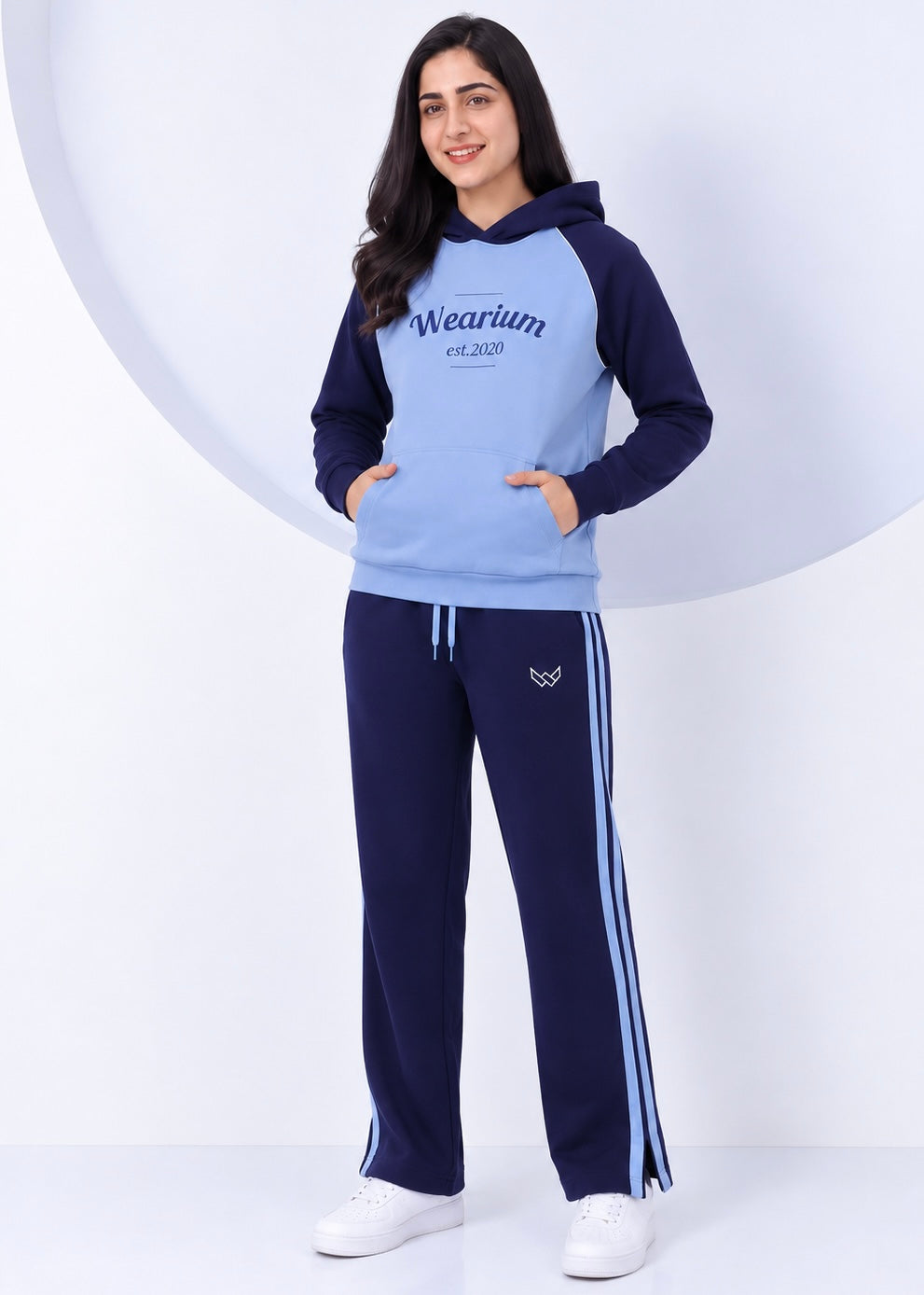 W-North Blue - Signature Winter Tracksuit