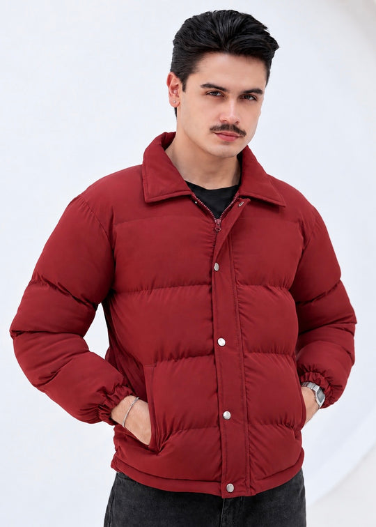 The Heritage Jacket - Maroon Masterpiece