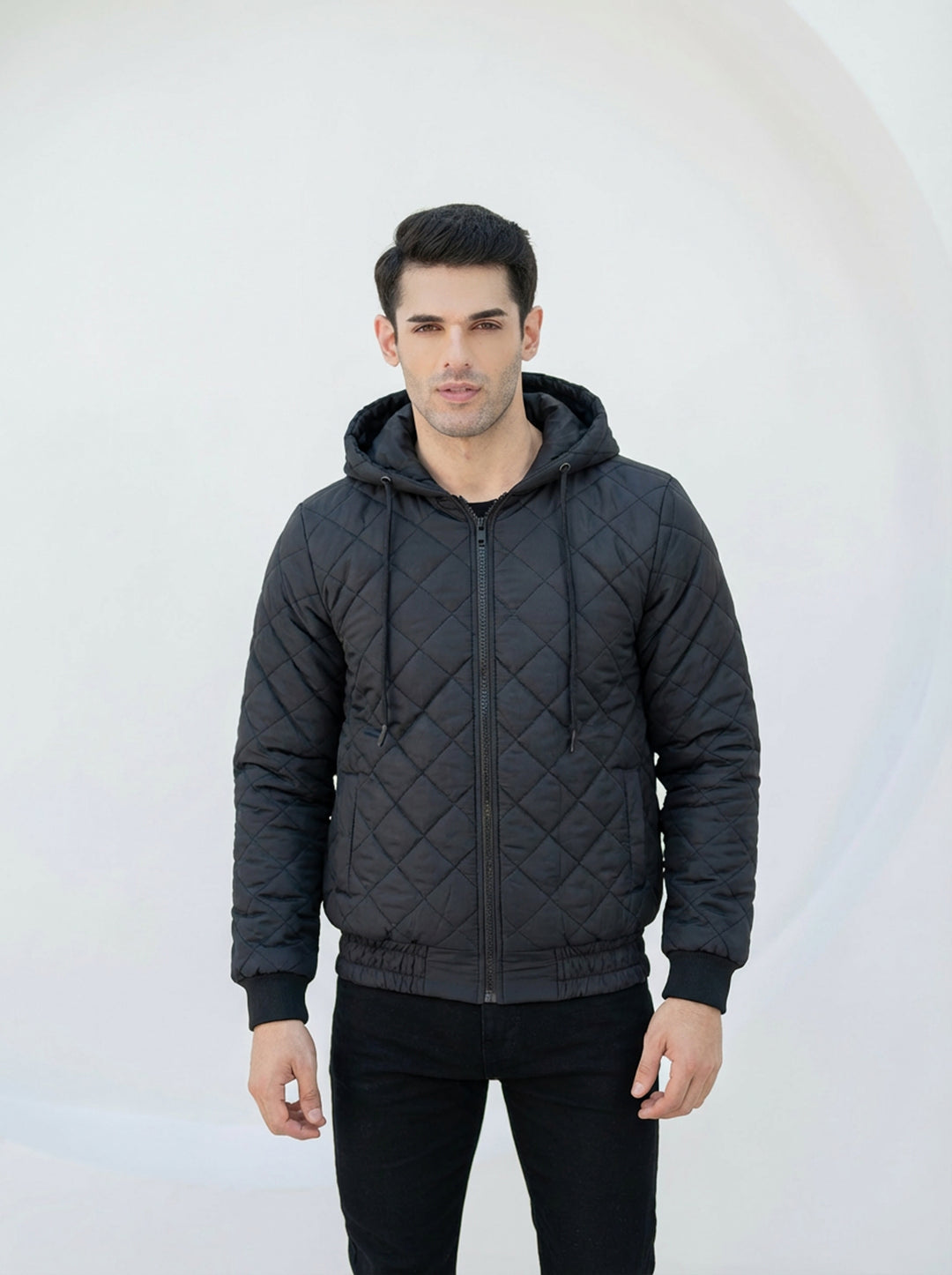 The Prestige Quilted Jacket - High Value Black