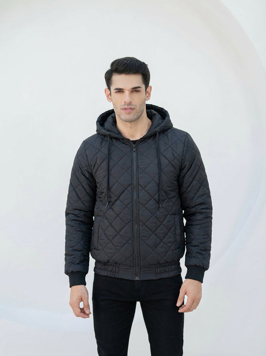 The Prestige Quilted Jacket - High Value Black