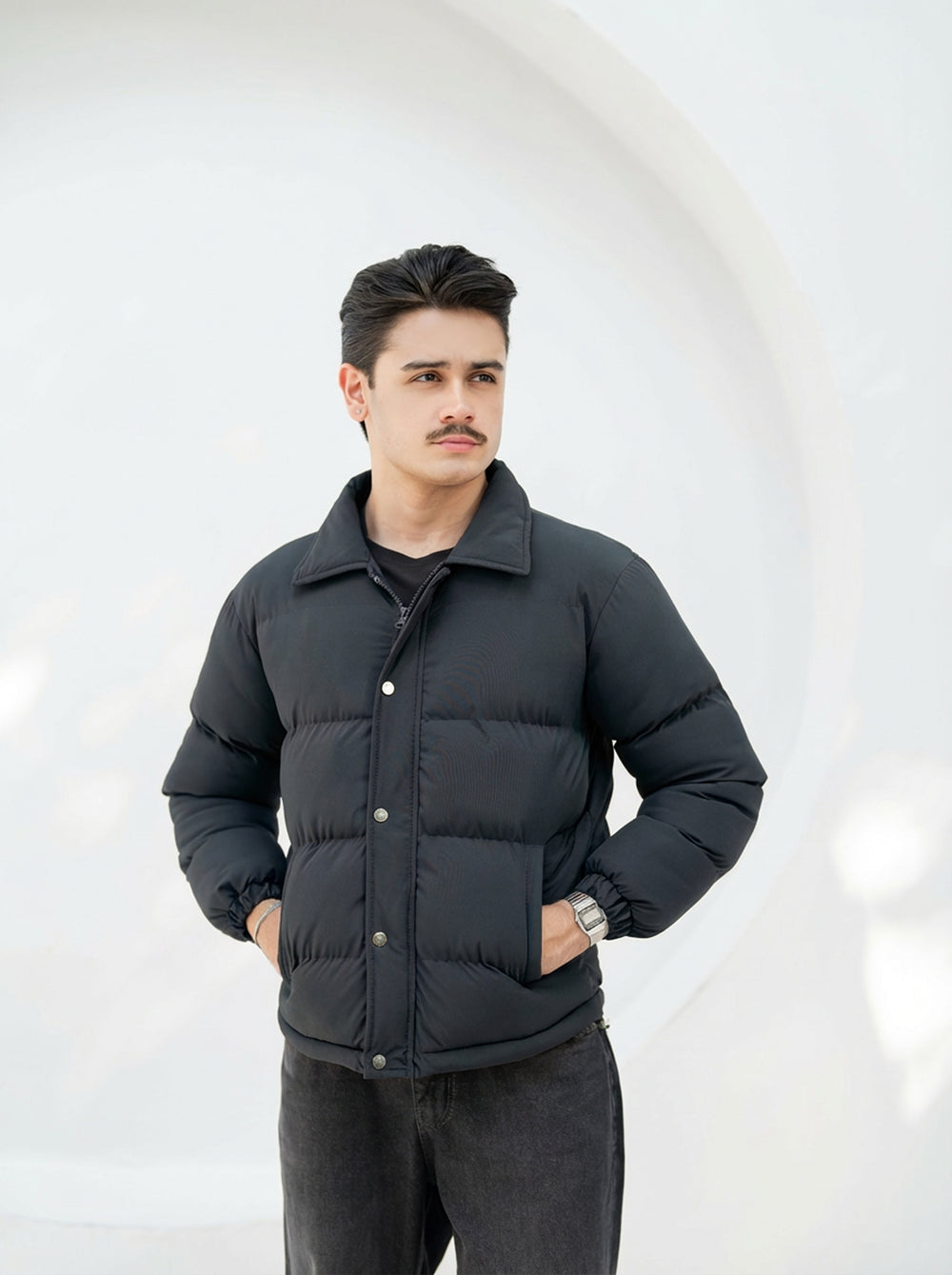 Black Crest Jacket -  Masterpiece