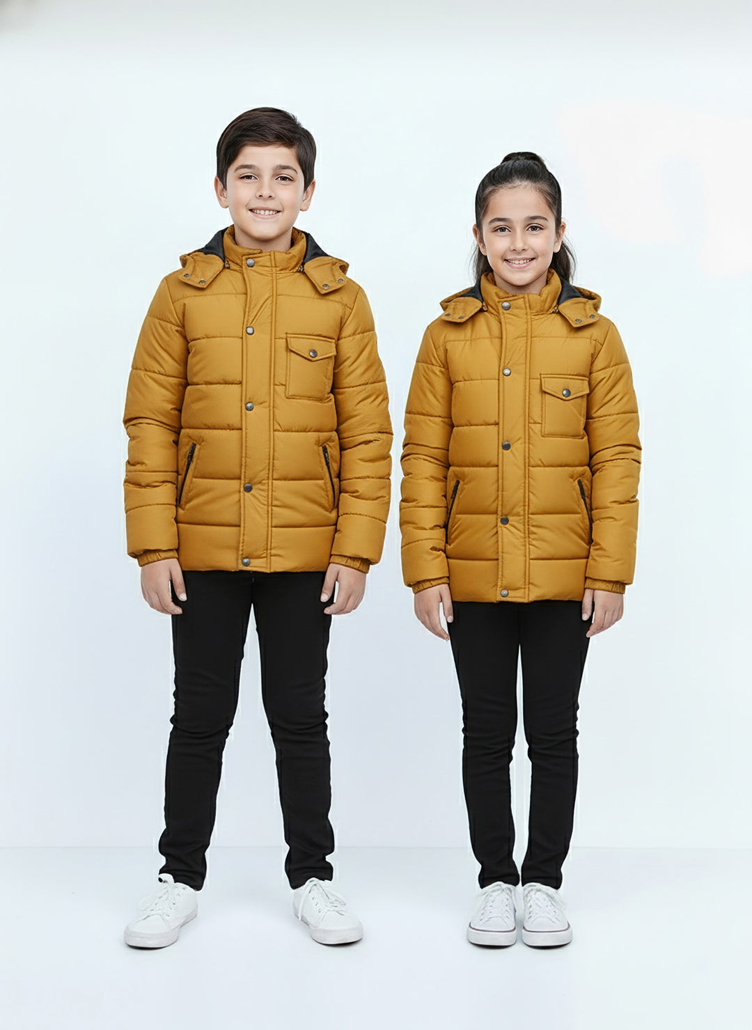 Mustard Bomber Jacket - Kids