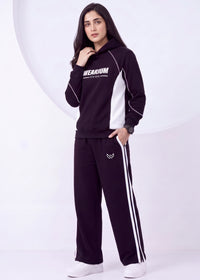 W-Nightfall - B/W Contrast Tracksuit