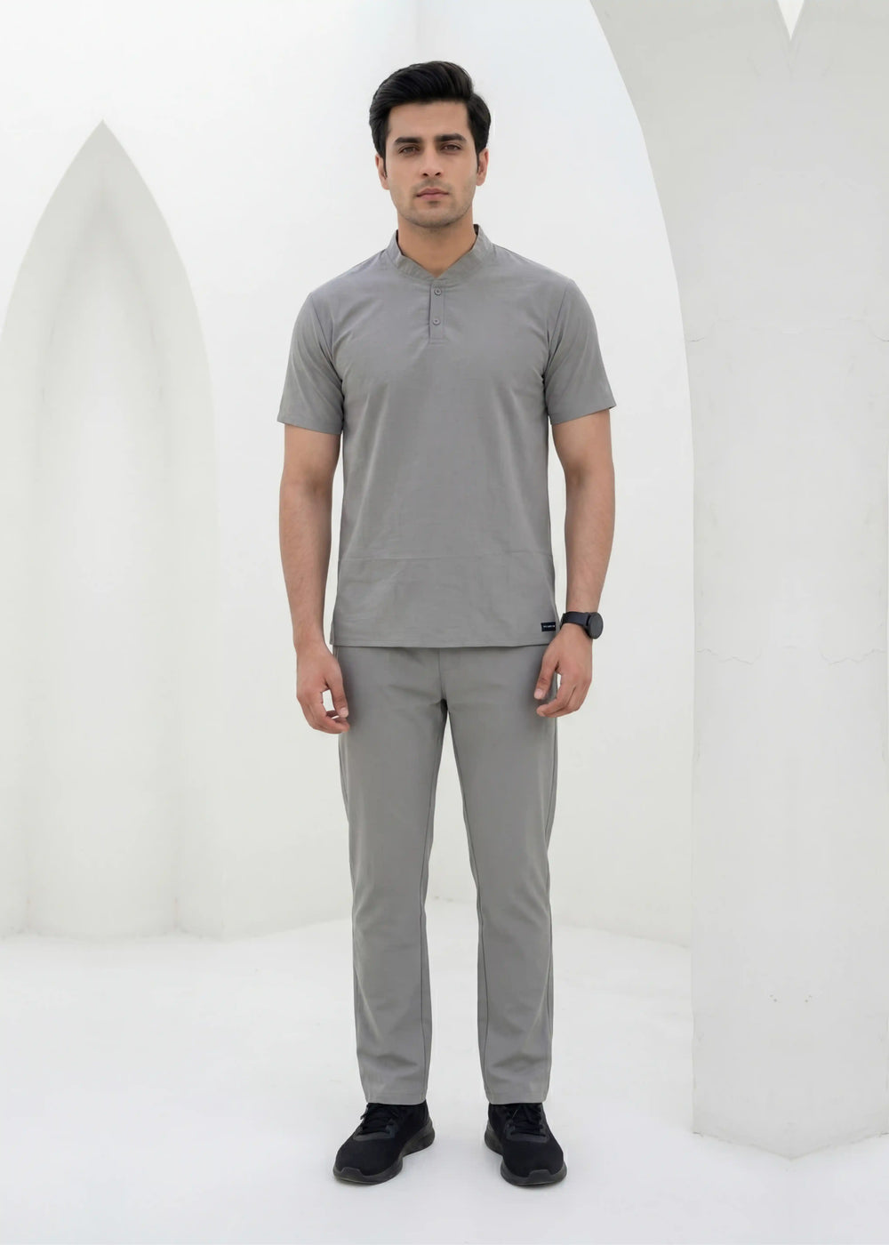 Prestige Slate - Premium Safari Suit