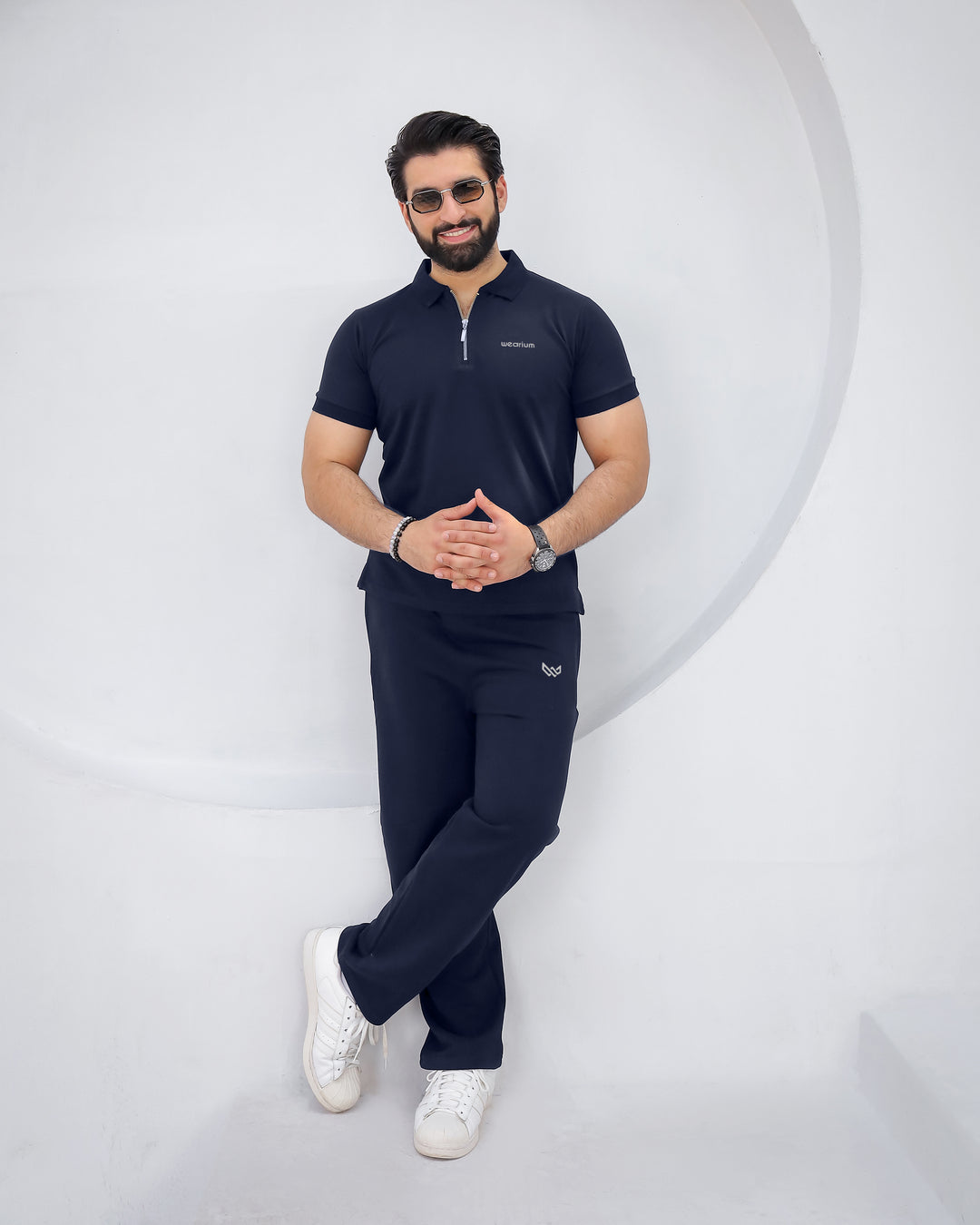 Navy Seal - Premium Cotton Polo Twinset