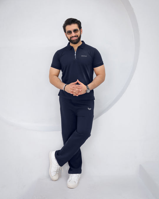 Navy Seal - Premium Cotton Polo Twinset