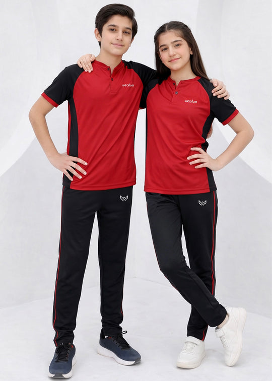 Red Fusion - Kids Dri-Fit