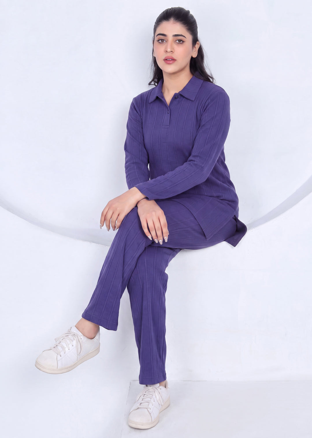 Purple Haze  - Premium Cotton Twinset