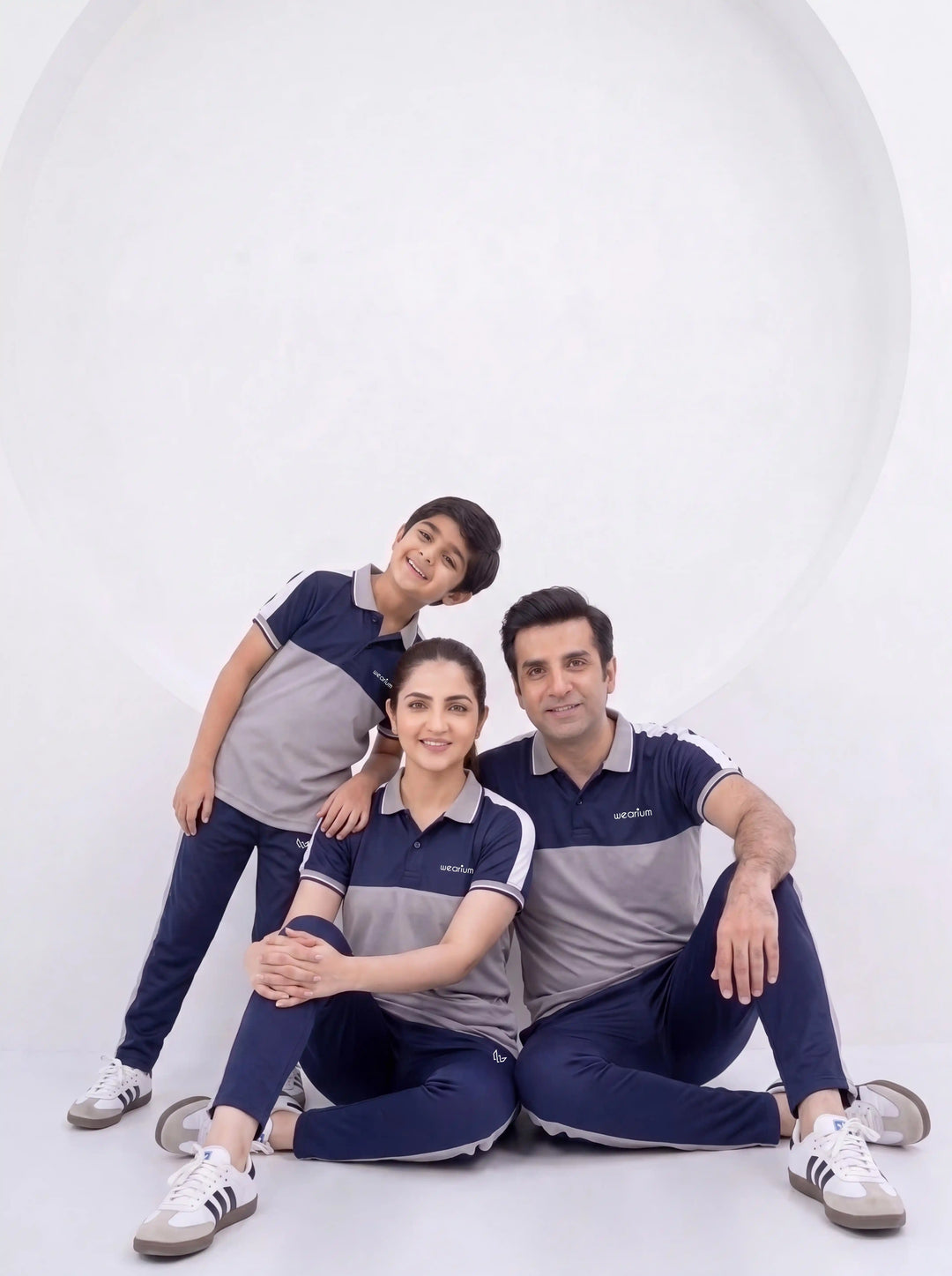 Silver Navy Ensemble Family