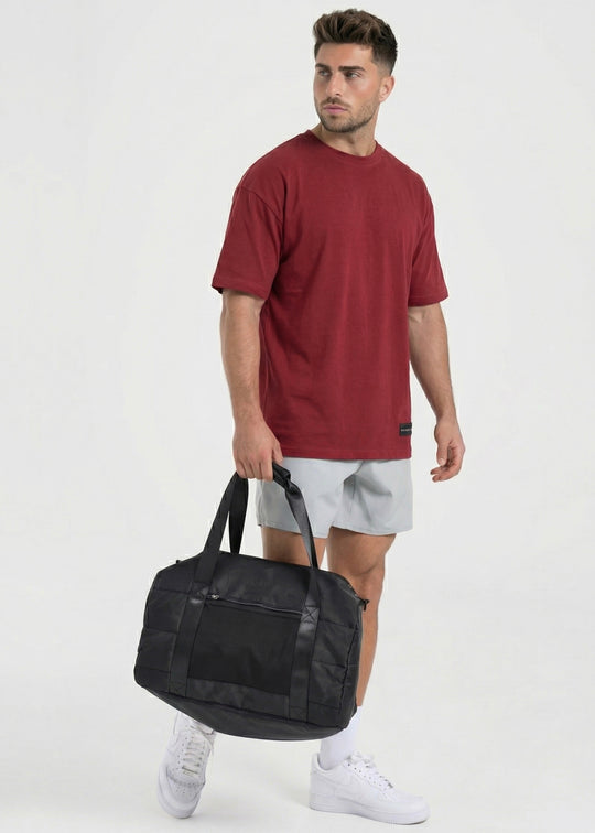 W Prime Oversized Tee - Red 100% Cotton