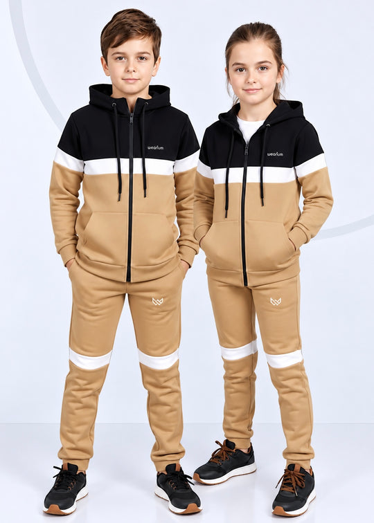 Colorblock - Kids Winter Tracksuit