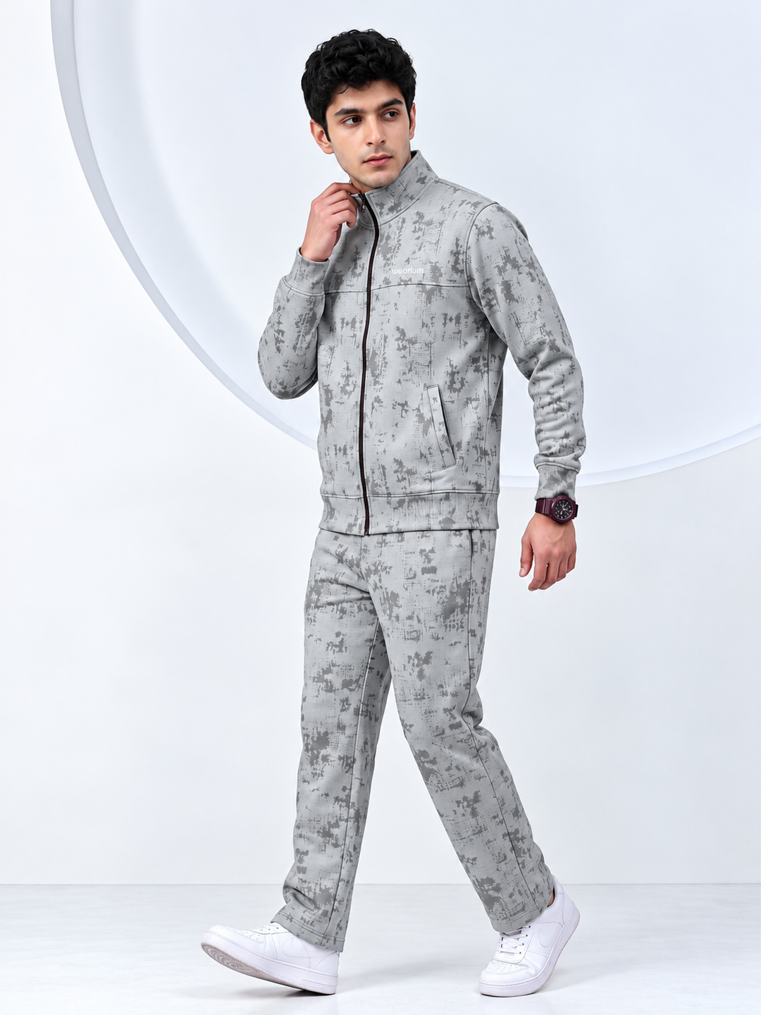 Premium Imported Scuba – Light Grey