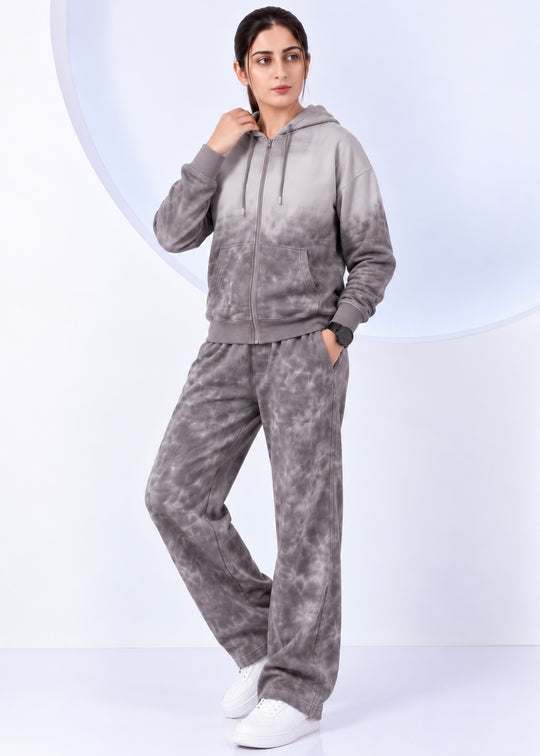 W-Premium StoneWash - 100% Cotton Fleece Tracksuit