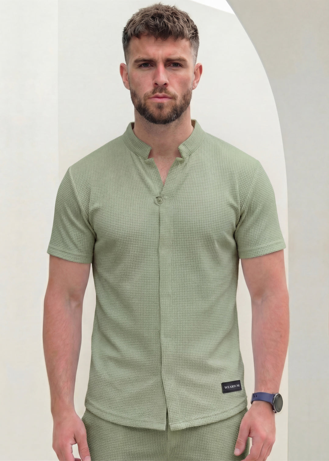 Sage Box-Knit - Premium Co-ord Set