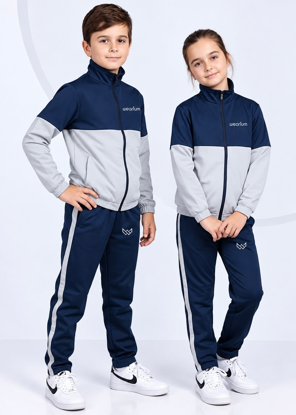 Navy Glide - Kids Winter Tracksuit