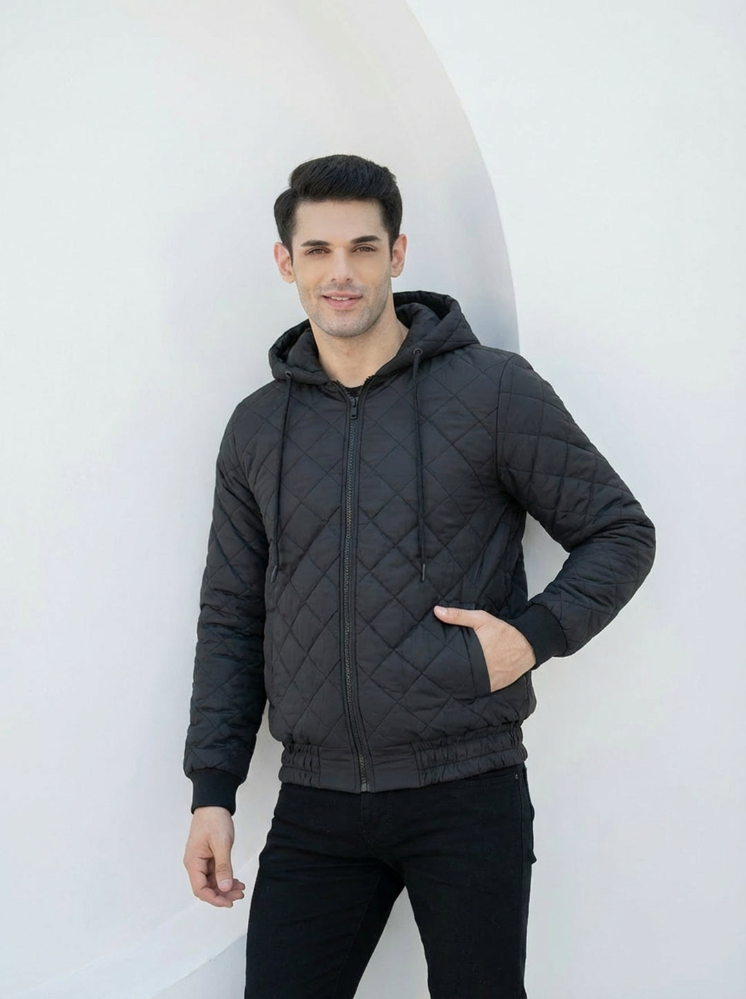 The Prestige Quilted Jacket - High Value Black