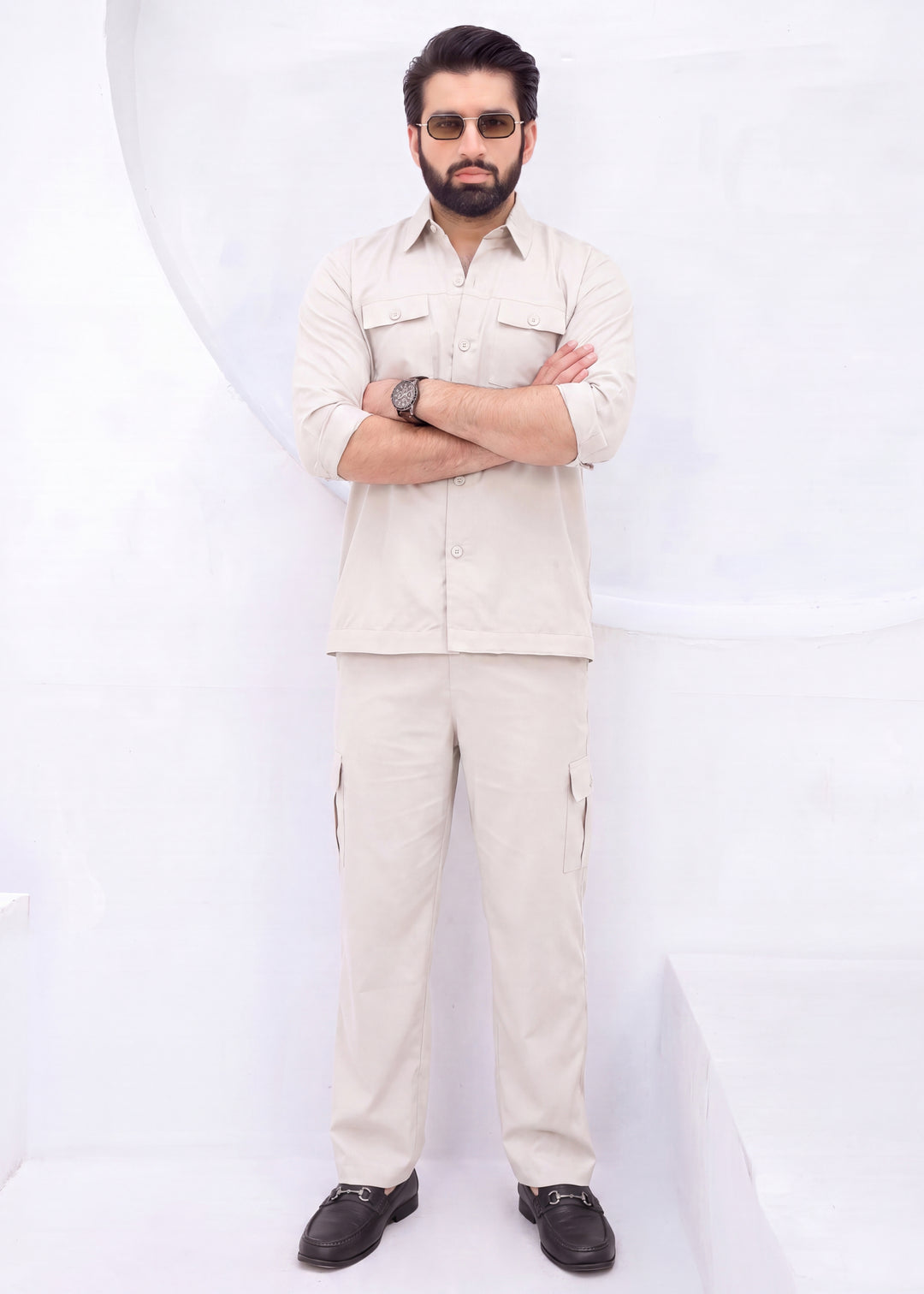Beige Classic - Premium Safari Suit