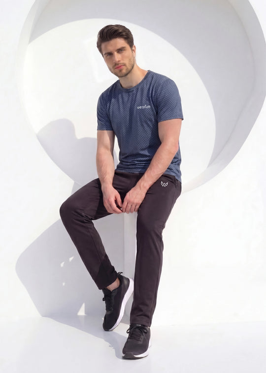 Box Knit Navy - Premium Tracksuit