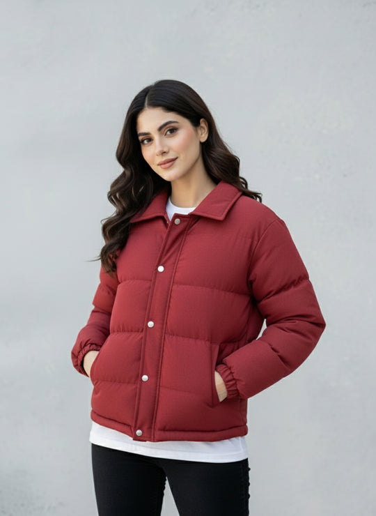 The Heritage Jacket - Maroon Masterpiece