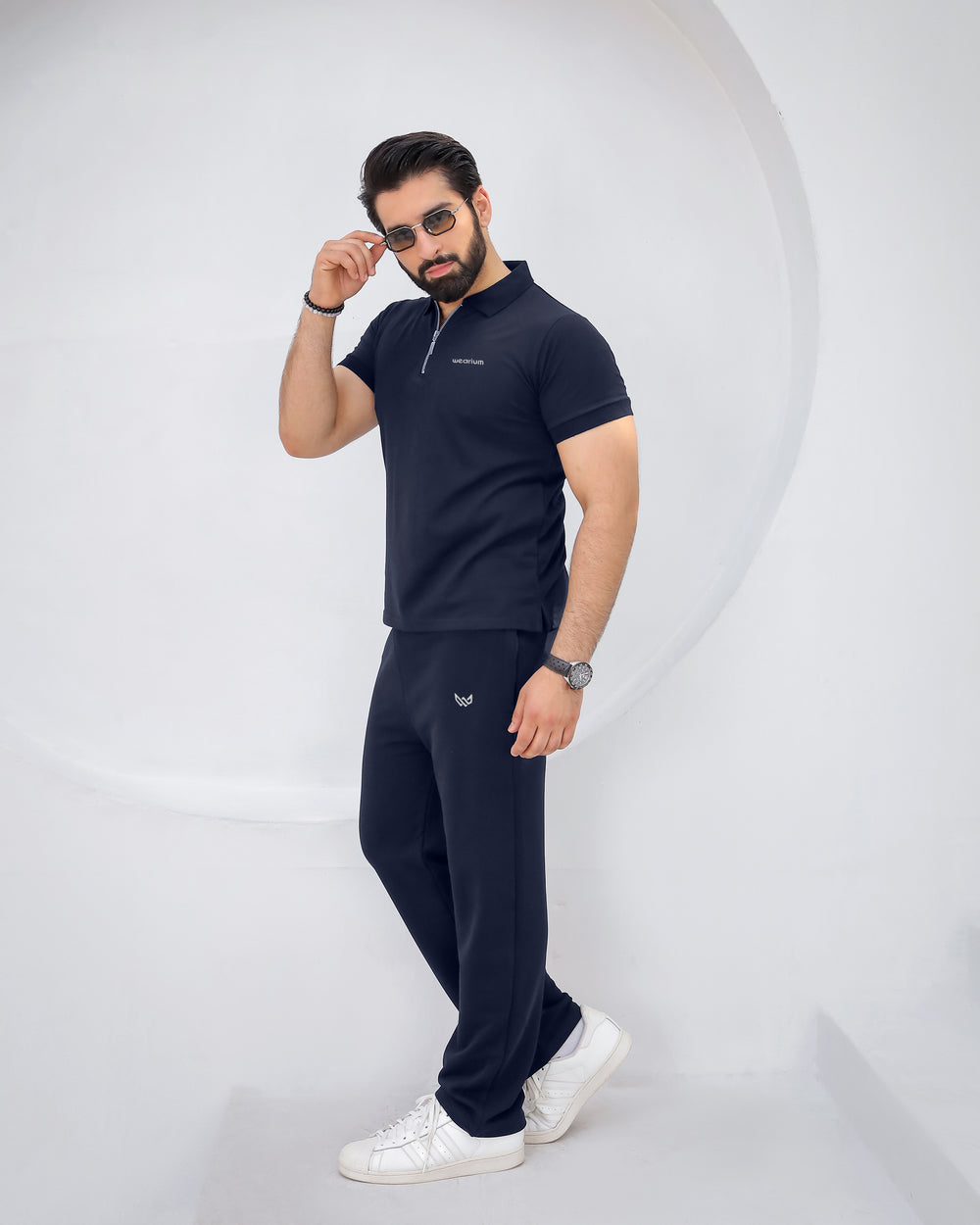 Navy Seal - Premium Cotton Polo Twinset
