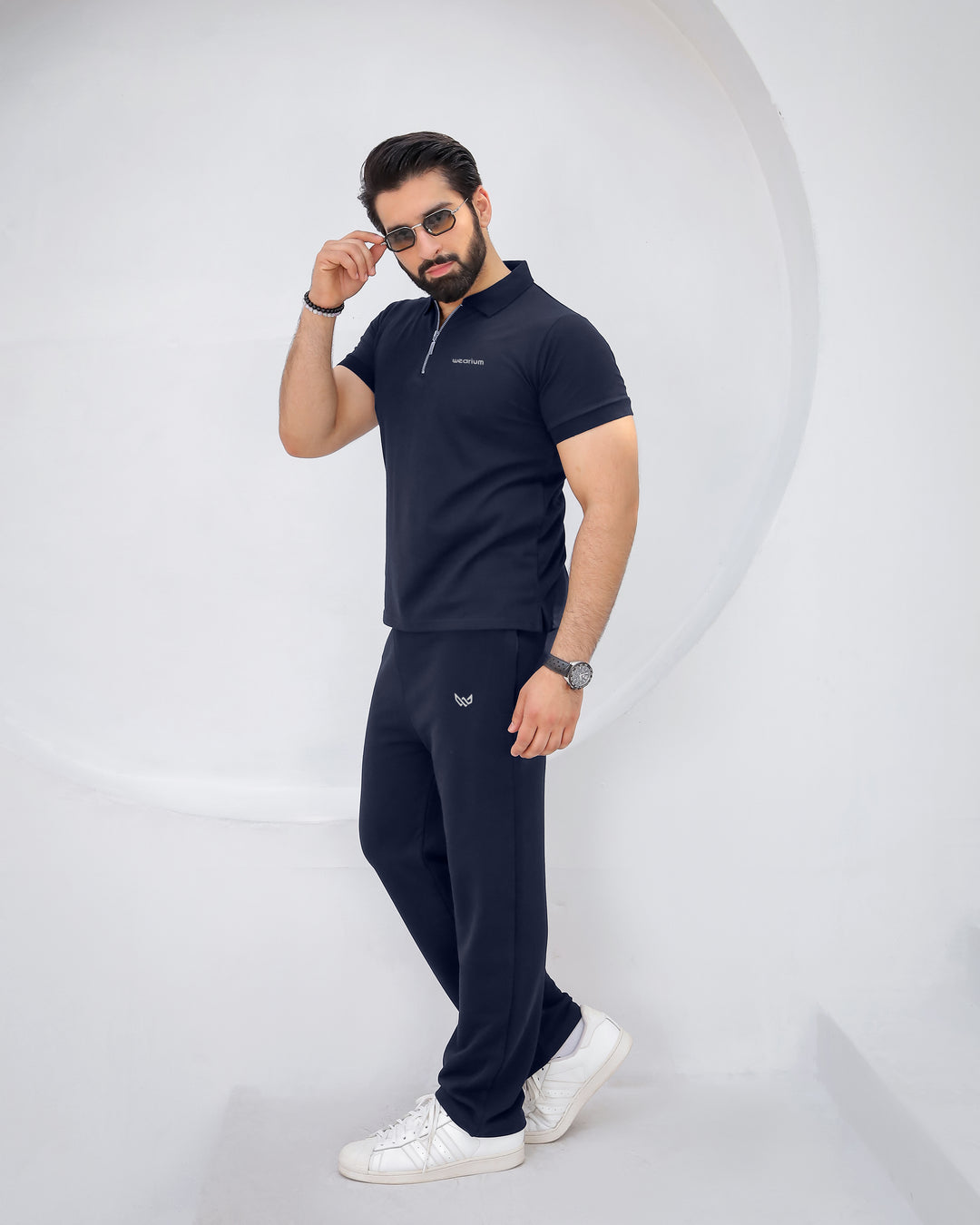 Navy Seal - Premium Cotton Polo Twinset