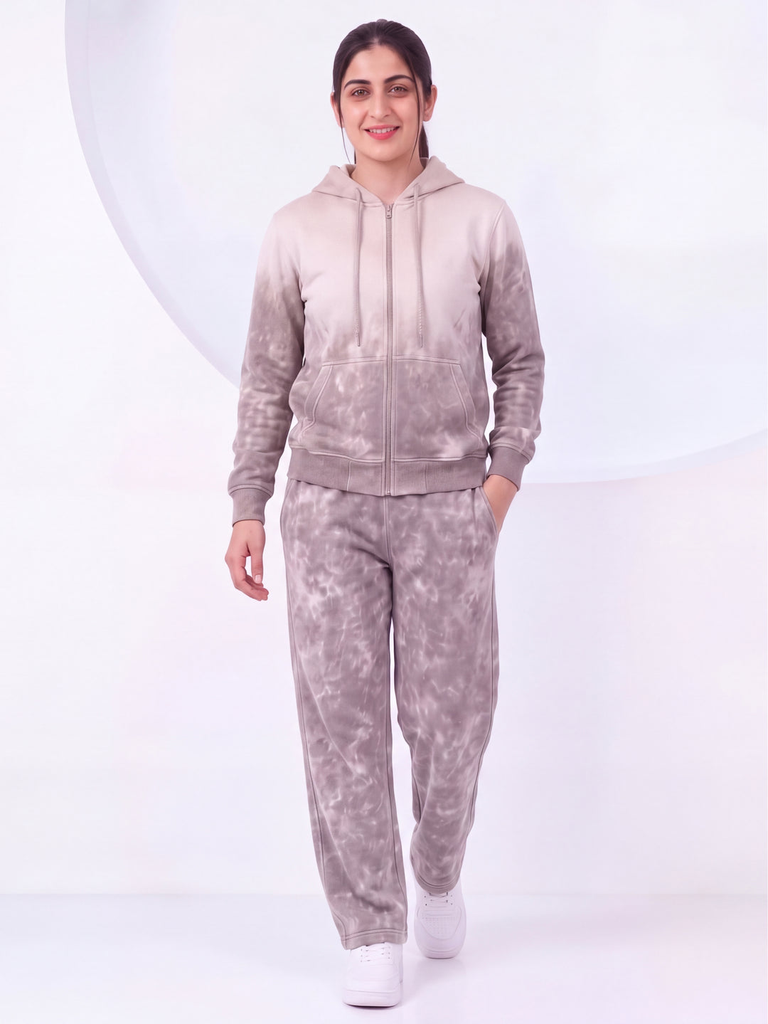 Women's/Premium CloudeWash - 100% Cotton Fleece Tracksuit