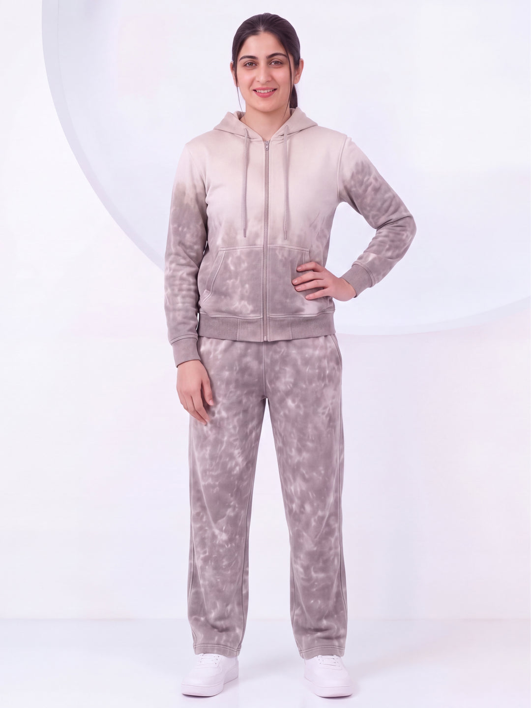 Women's/Premium CloudeWash - 100% Cotton Fleece Tracksuit