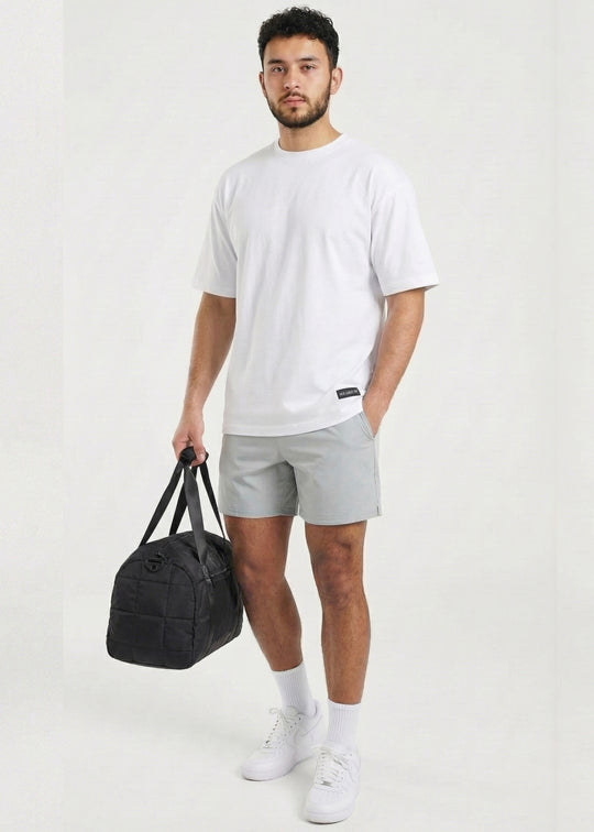 W Prime Oversized Tee - White 100% Cotton