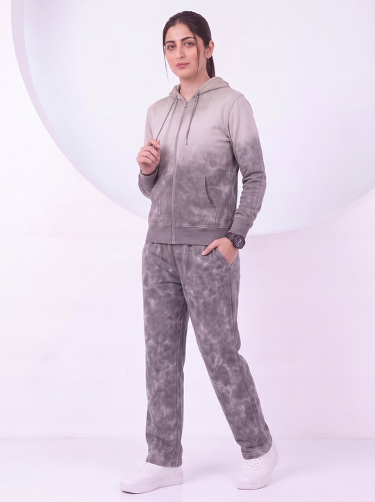 Women's/Premium StoneWash - 100% Cotton Fleece Tracksuit