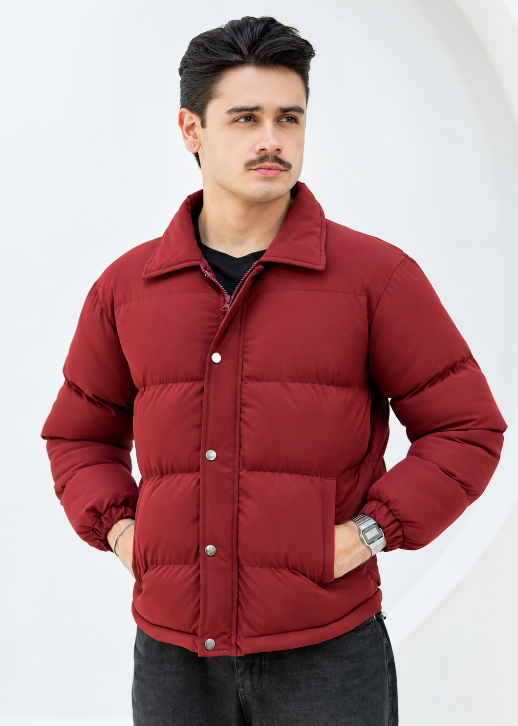 The Heritage Jacket - Maroon Masterpiece