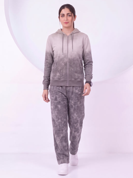 Women's/Premium StoneWash - 100% Cotton Fleece Tracksuit