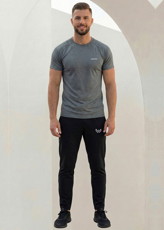 Textured AirLite Knit - Charcoal Tracksuit