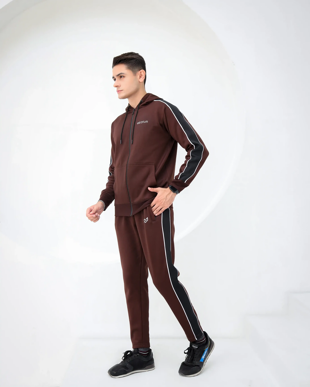 Men's brown Tracksuit Winter twinset
