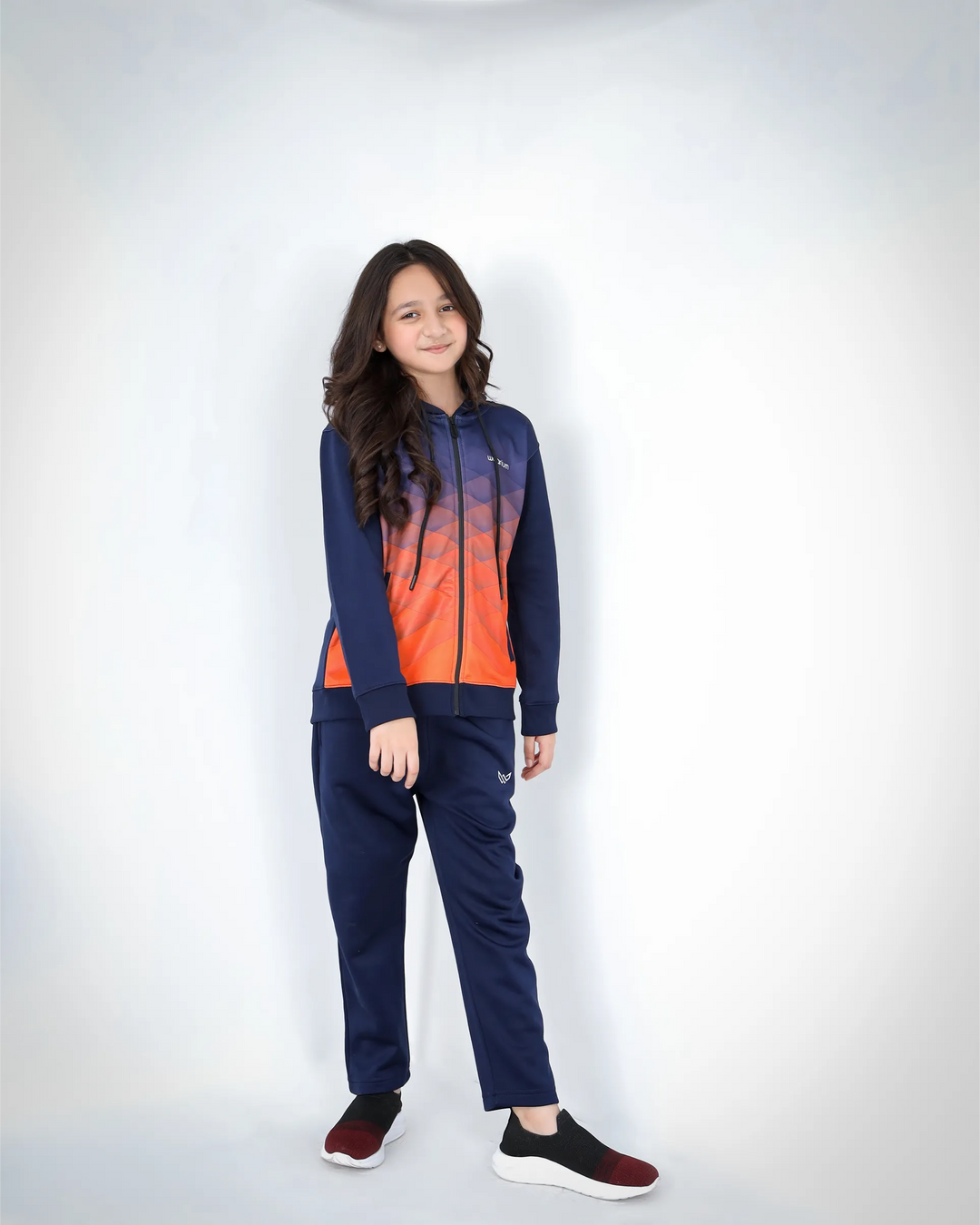 Kids sublimation warm tracksuit