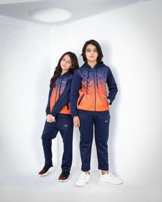 Warm sublimation tracksuit for kids